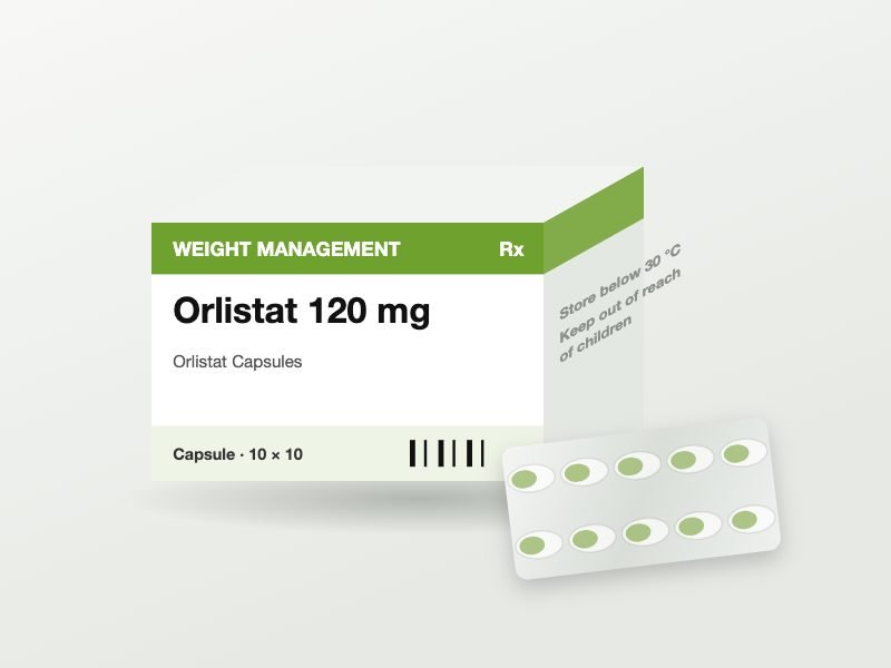 Orlistat 120 mg